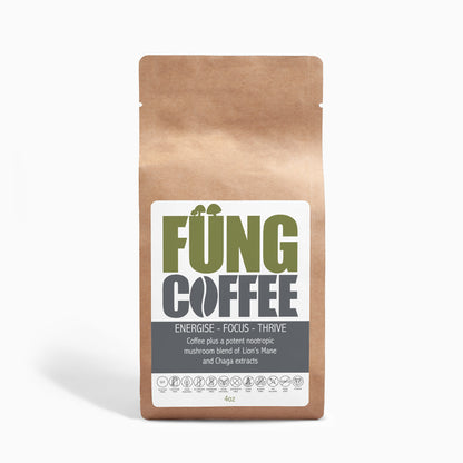 Mushroom Coffee Fusion - Lion’s Mane & Chaga 4oz