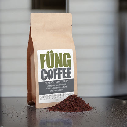 Mushroom Coffee Fusion - Lion’s Mane & Chaga 4oz